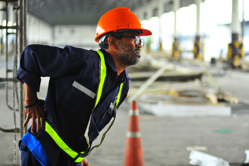 Construction Worker Back Injury